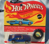 1971 Hot Wheels Redline Metallic Blue Olds 442 MIP NR